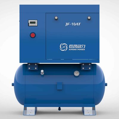 Jufeng 10HP 7.5kW 단상 영구 자석 나사 공기 압축기